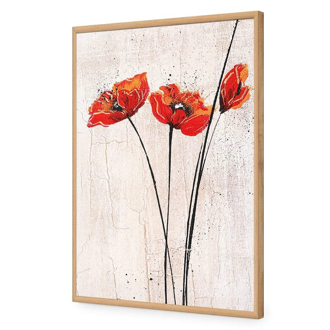 Abstract Tall Poppies, Original - wallart-australia - Acrylic Glass No Border