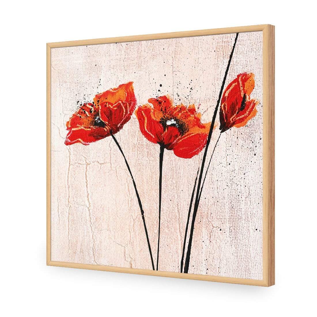 Abstract Tall Poppies, Original (Square) - wallart-australia - Acrylic Glass No Border