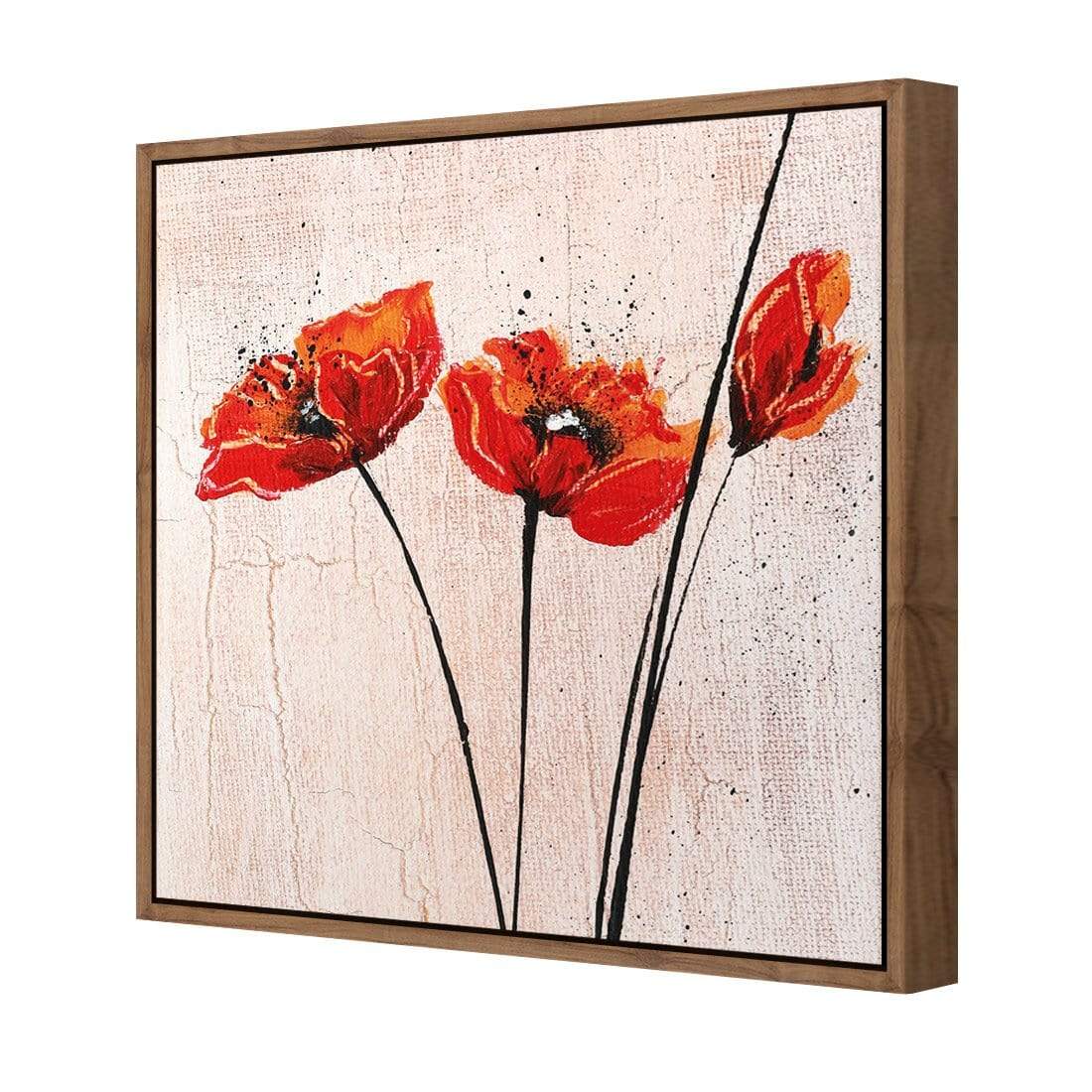 Abstract Tall Poppies, Original (Square) - wallart-australia - Canvas