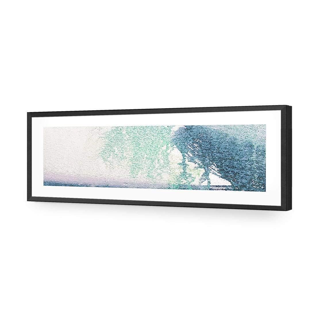 Abstract Waterfall (long) - wallart-australia - Acrylic Glass With Border