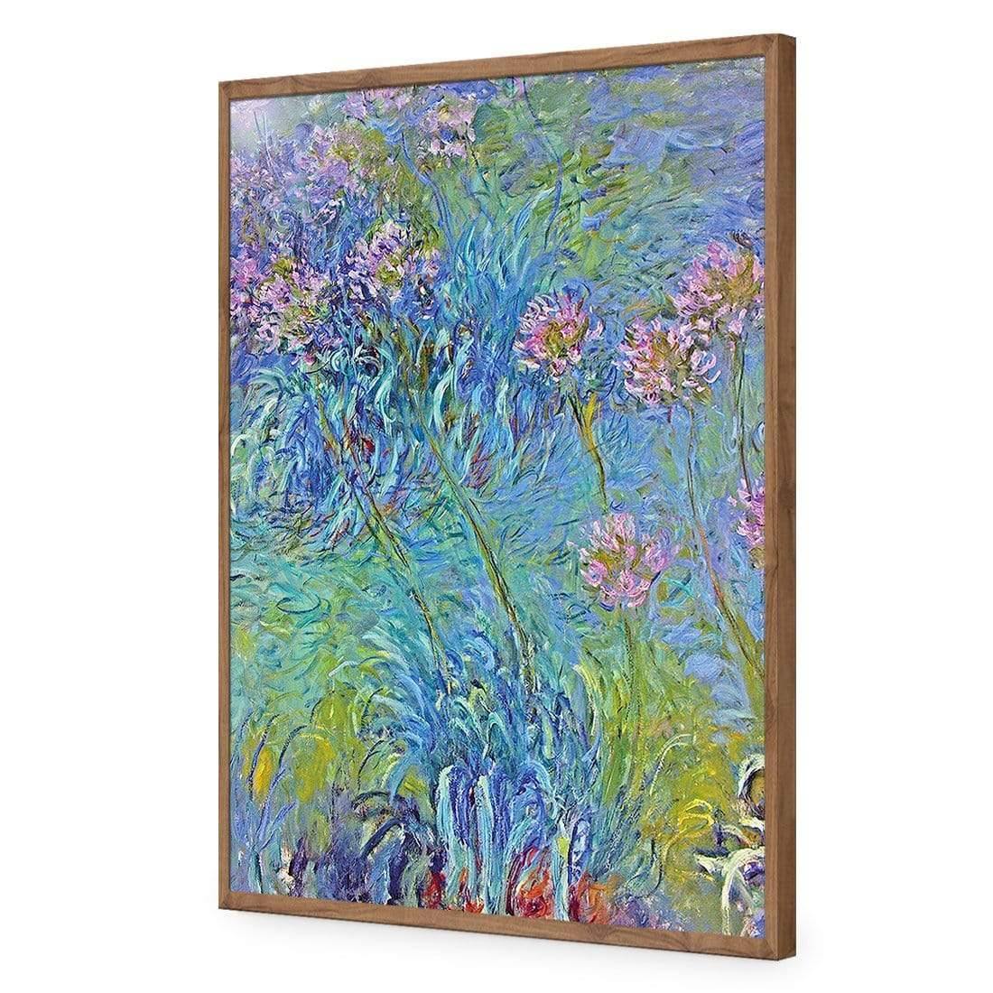 Agapanthus By Monet - wallart-australia - Acrylic Glass No Border