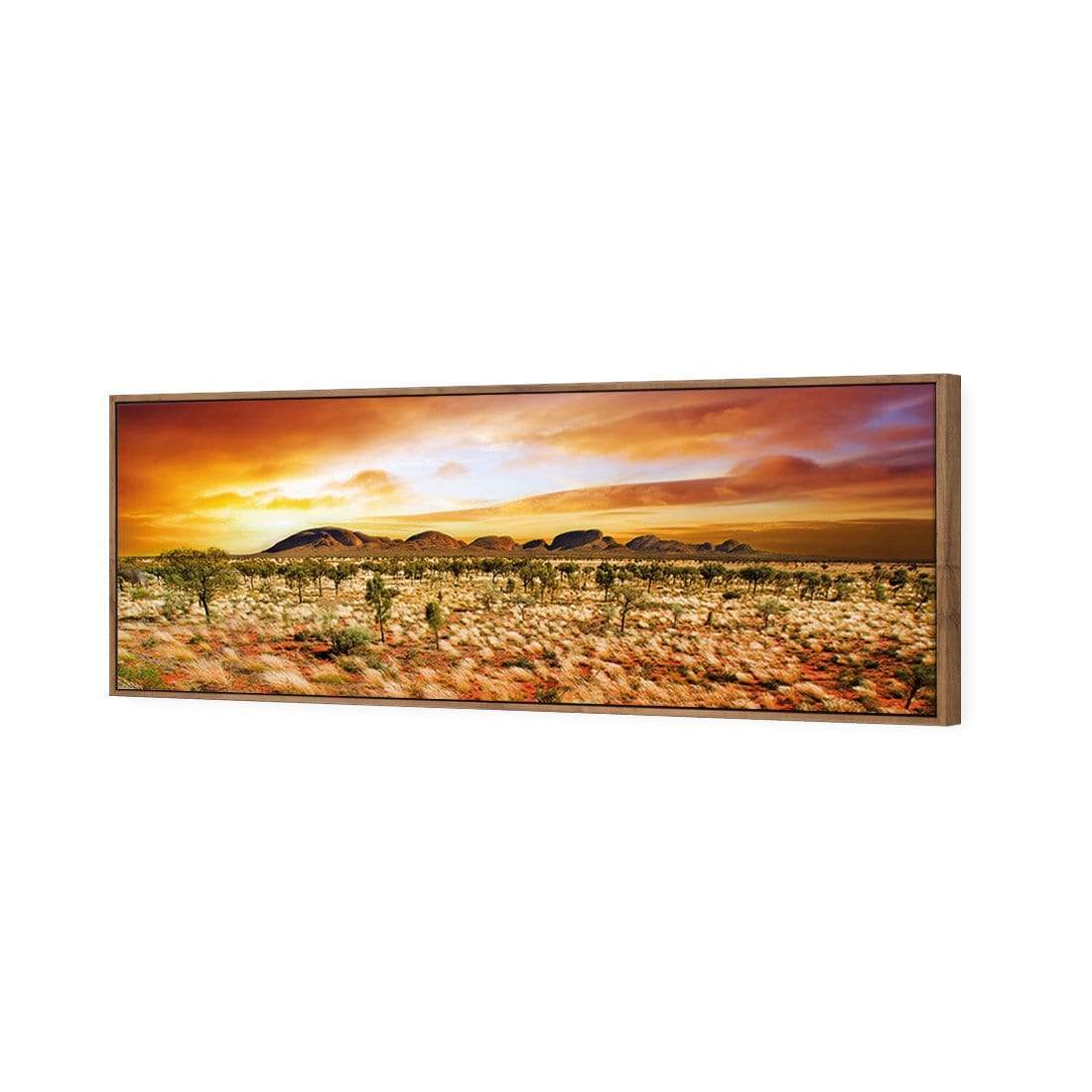 Australian Outback Sunset (long) - wallart-australia - Canvas