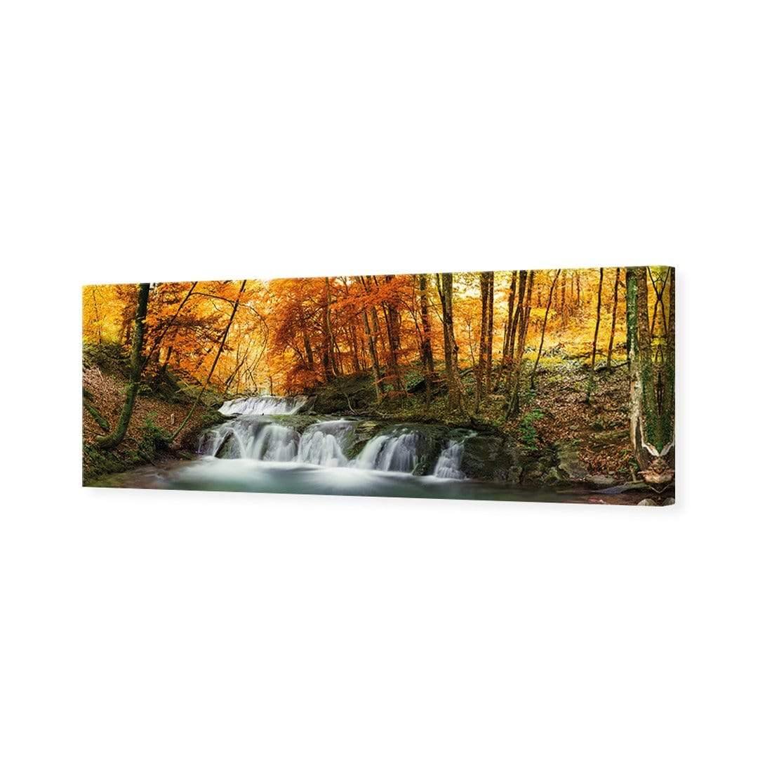 Autumn Waterfalls (long) - wallart-australia - Canvas