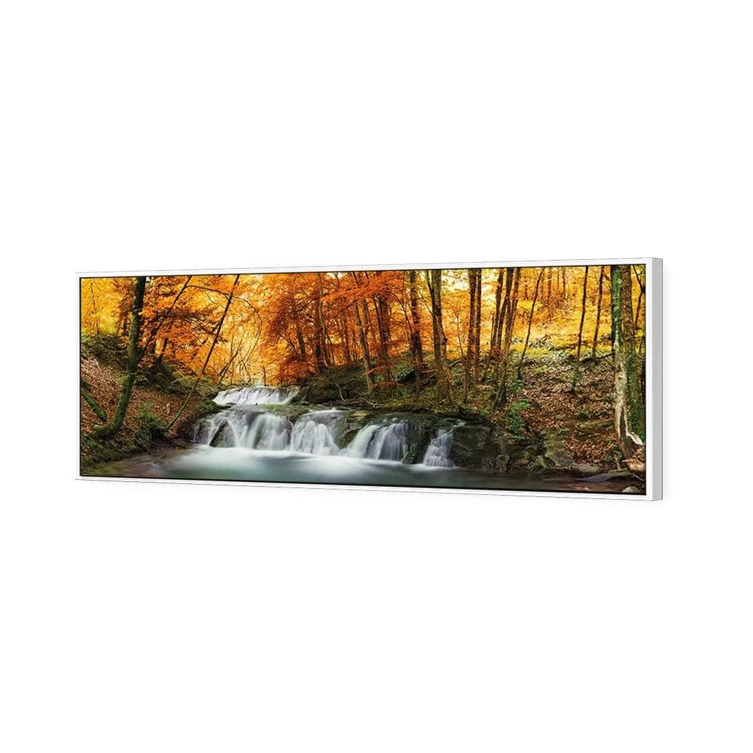 Autumn Waterfalls (long) - wallart-australia - Canvas