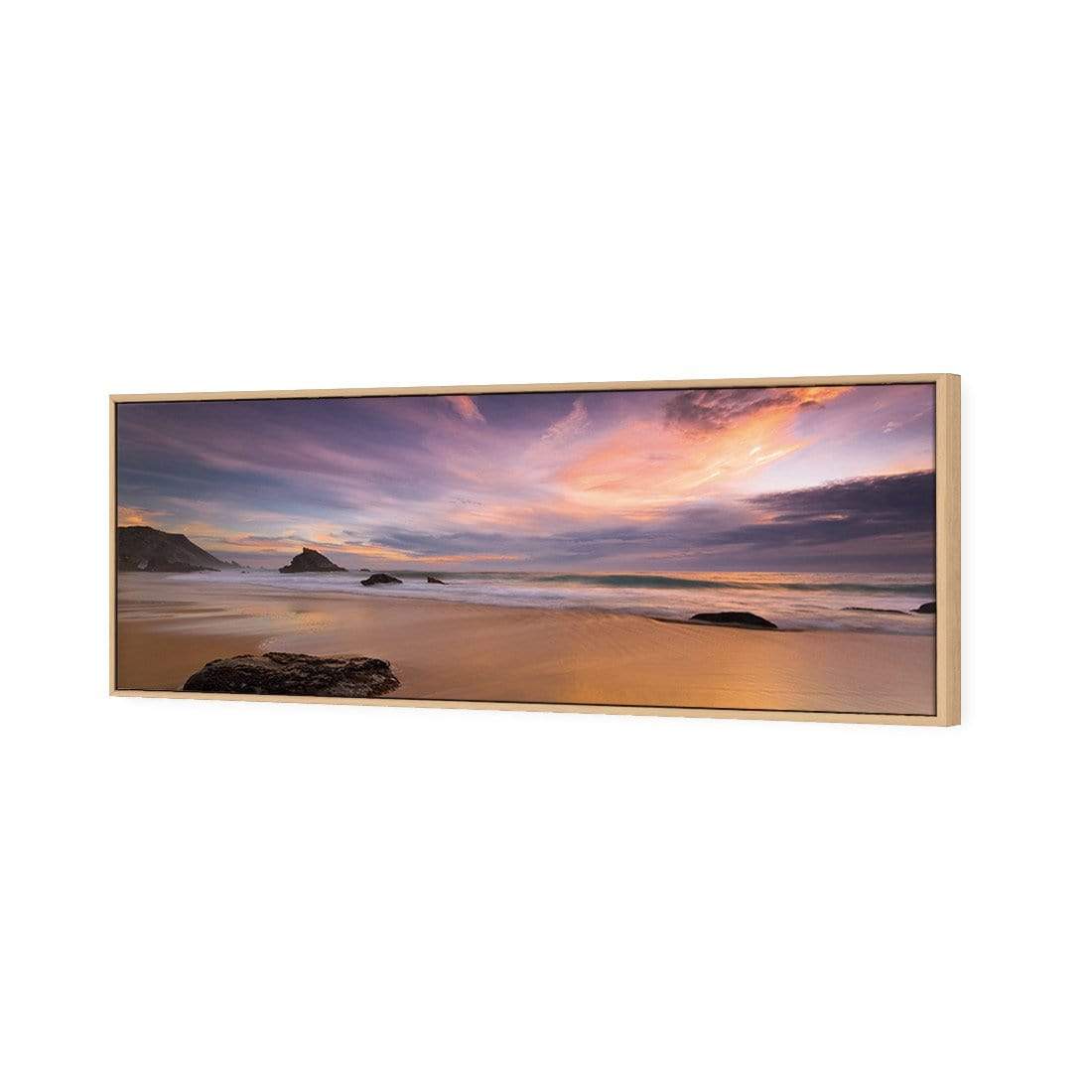Beach Sunset (long) - wallart-australia - Canvas