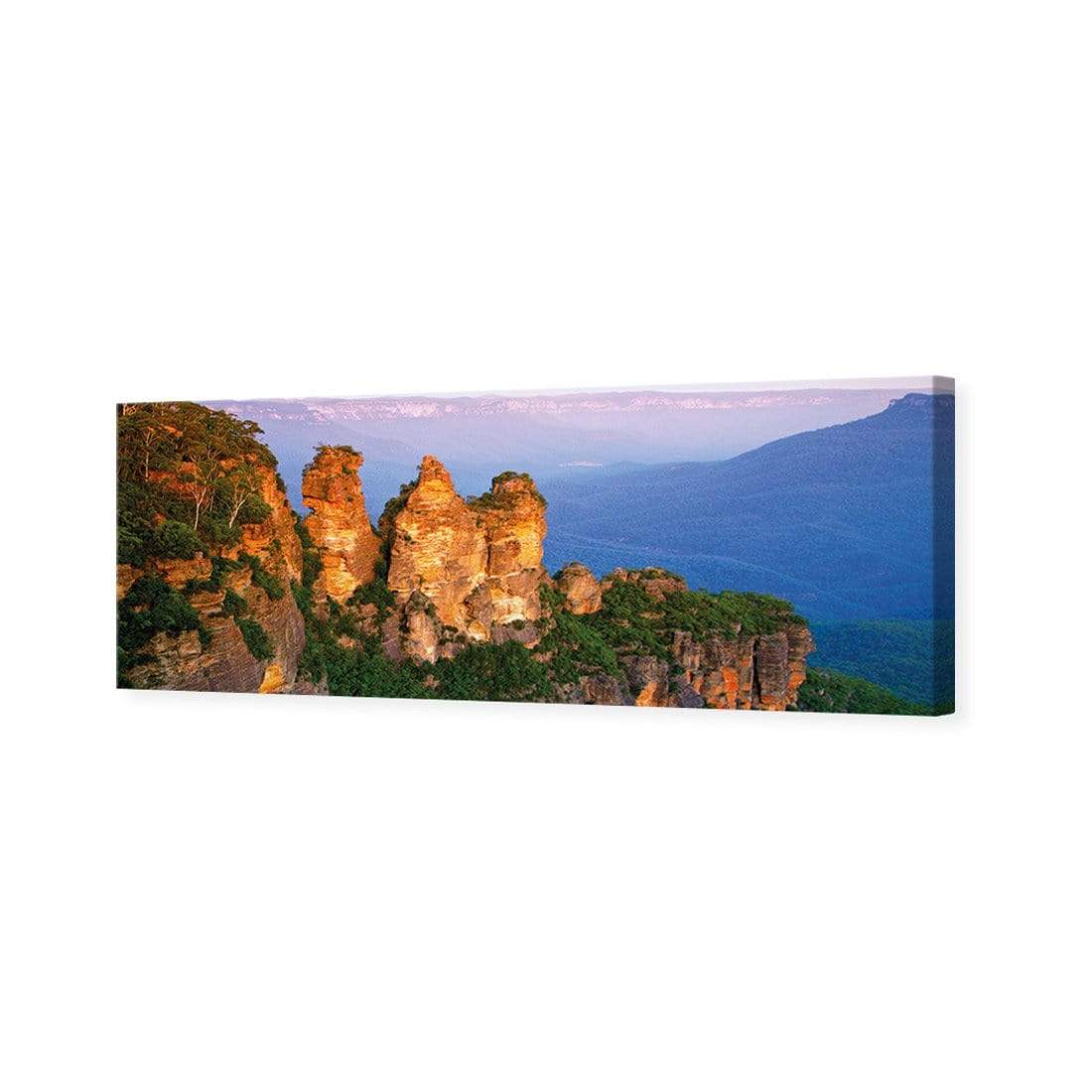 Blue Mountains (long) - wallart-australia - Canvas