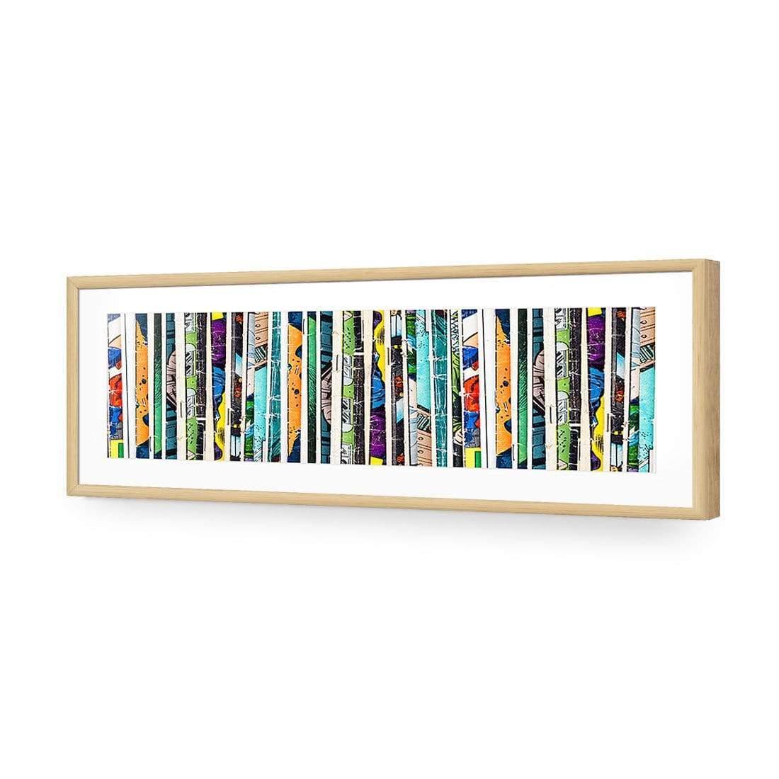 Book Spines (long) - wallart-australia - Acrylic Glass With Border
