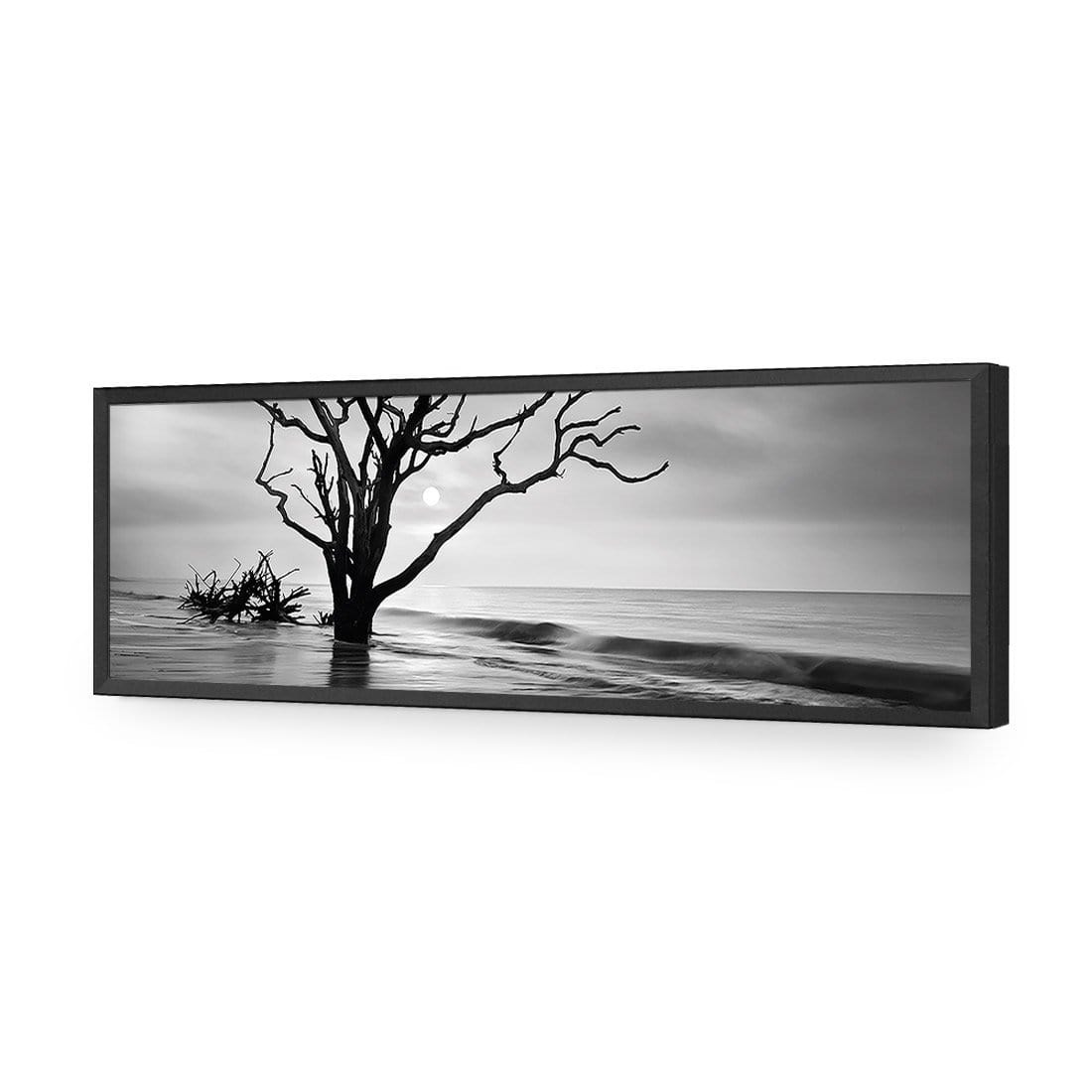 Botany Bay Sunrise, Black and White (Long) - wallart-australia - Acrylic Glass No Border
