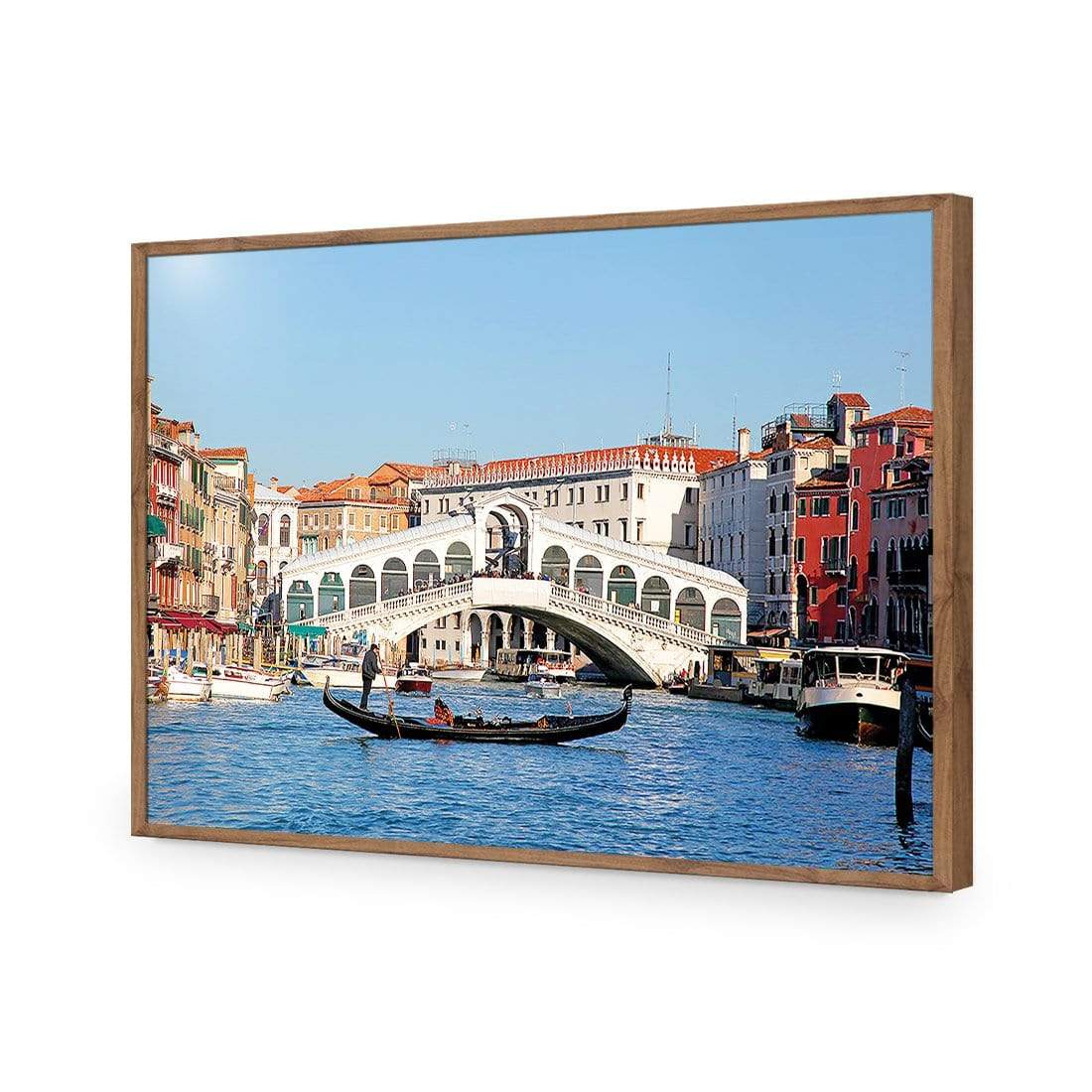 Bridge in Venice, Original - wallart-australia - Acrylic Glass No Border
