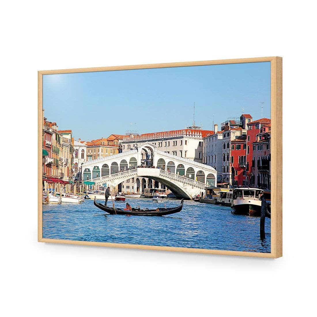 Bridge in Venice, Original - wallart-australia - Acrylic Glass No Border