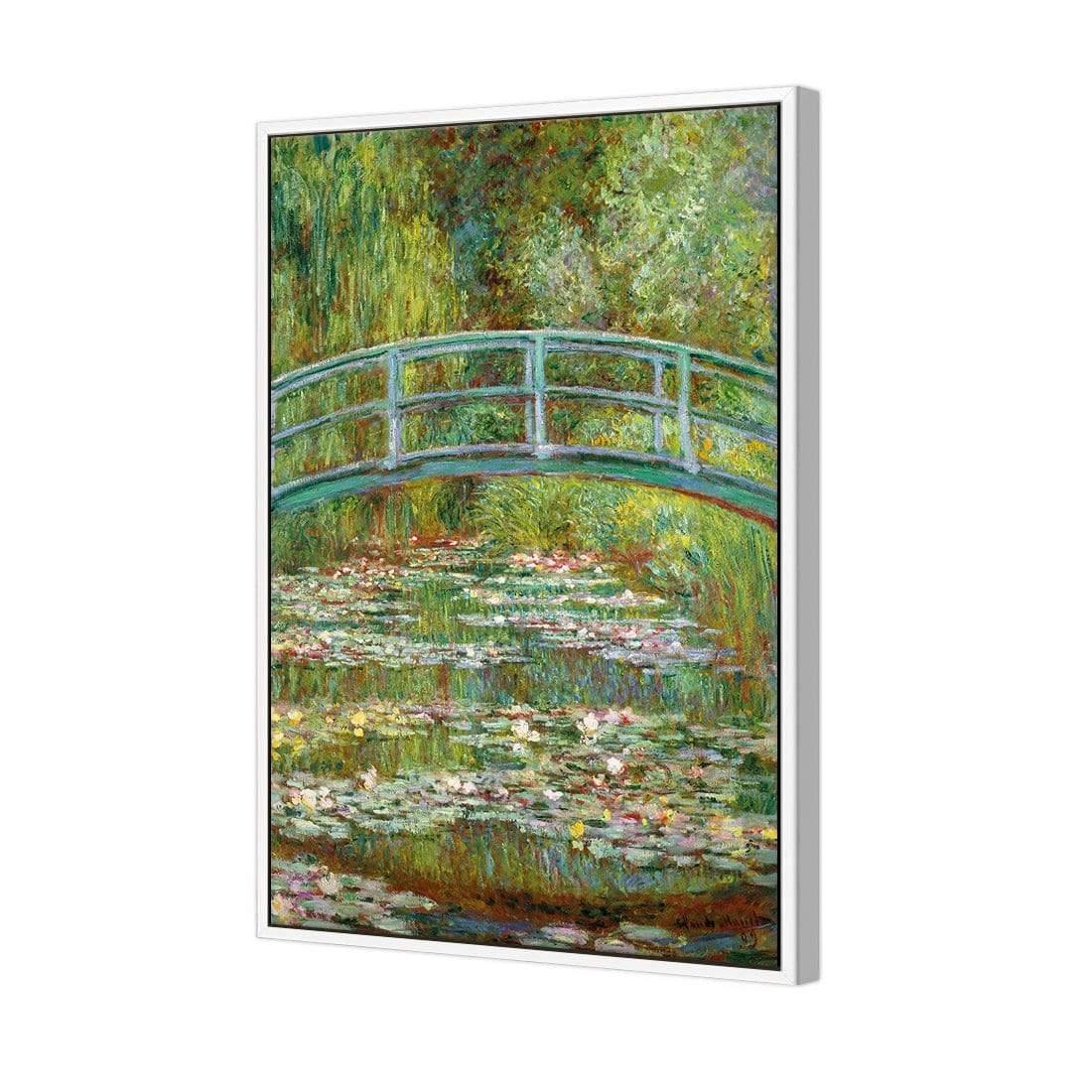 Bridge Over the Sea Rose Pond By Monet - wallart-australia - Canvas