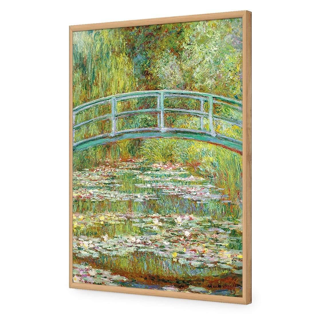 Bridge Over the Sea Rose Pond By Monet - wallart-australia - Acrylic Glass No Border