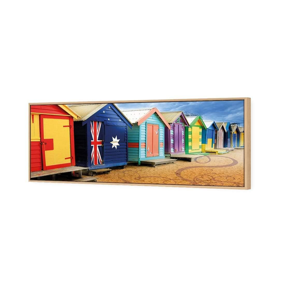 Brighton Beach Boxes, Arty (Long) - wallart-australia - Canvas