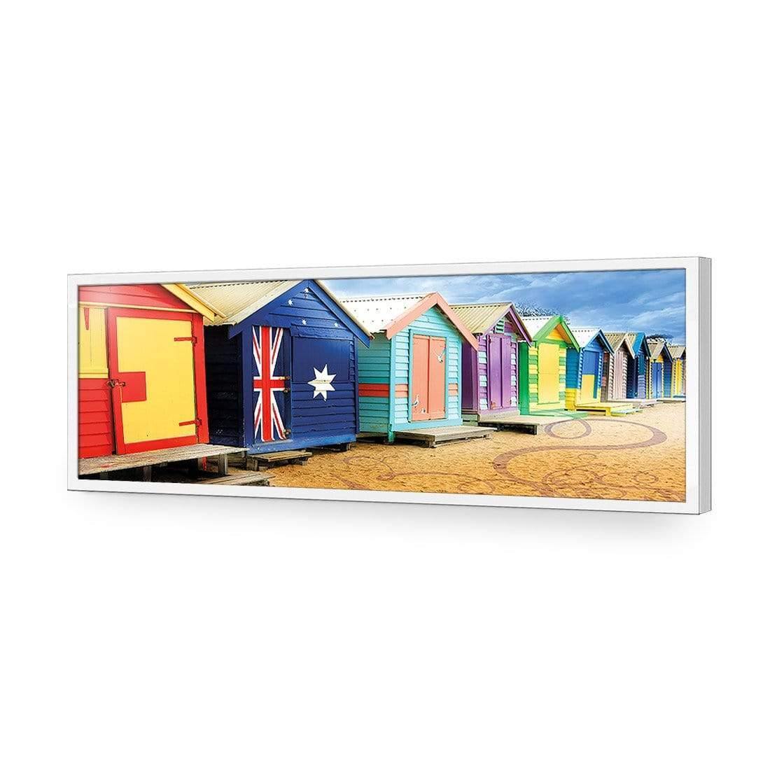 Brighton Beach Boxes, Arty (Long) - wallart-australia - Acrylic Glass No Border