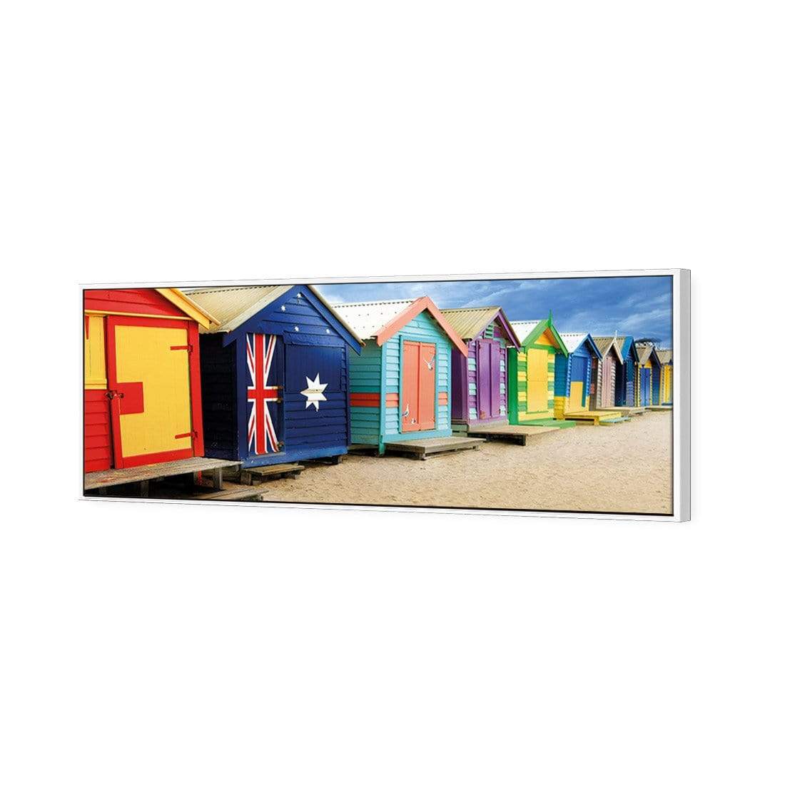 Brighton Beach Boxes, Original (Long) - wallart-australia - Canvas
