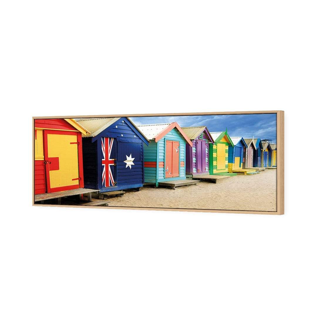 Brighton Beach Boxes, Original (Long) - wallart-australia - Canvas