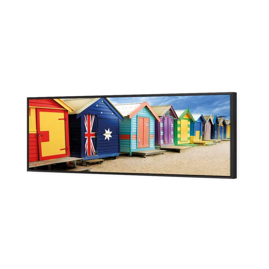 Brighton Beach Boxes, Original (Long) - wallart-australia - Canvas