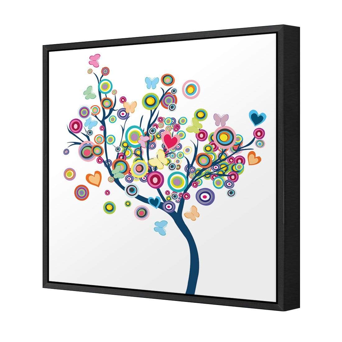 Bubblegum Tree (square) - wallart-australia - Canvas