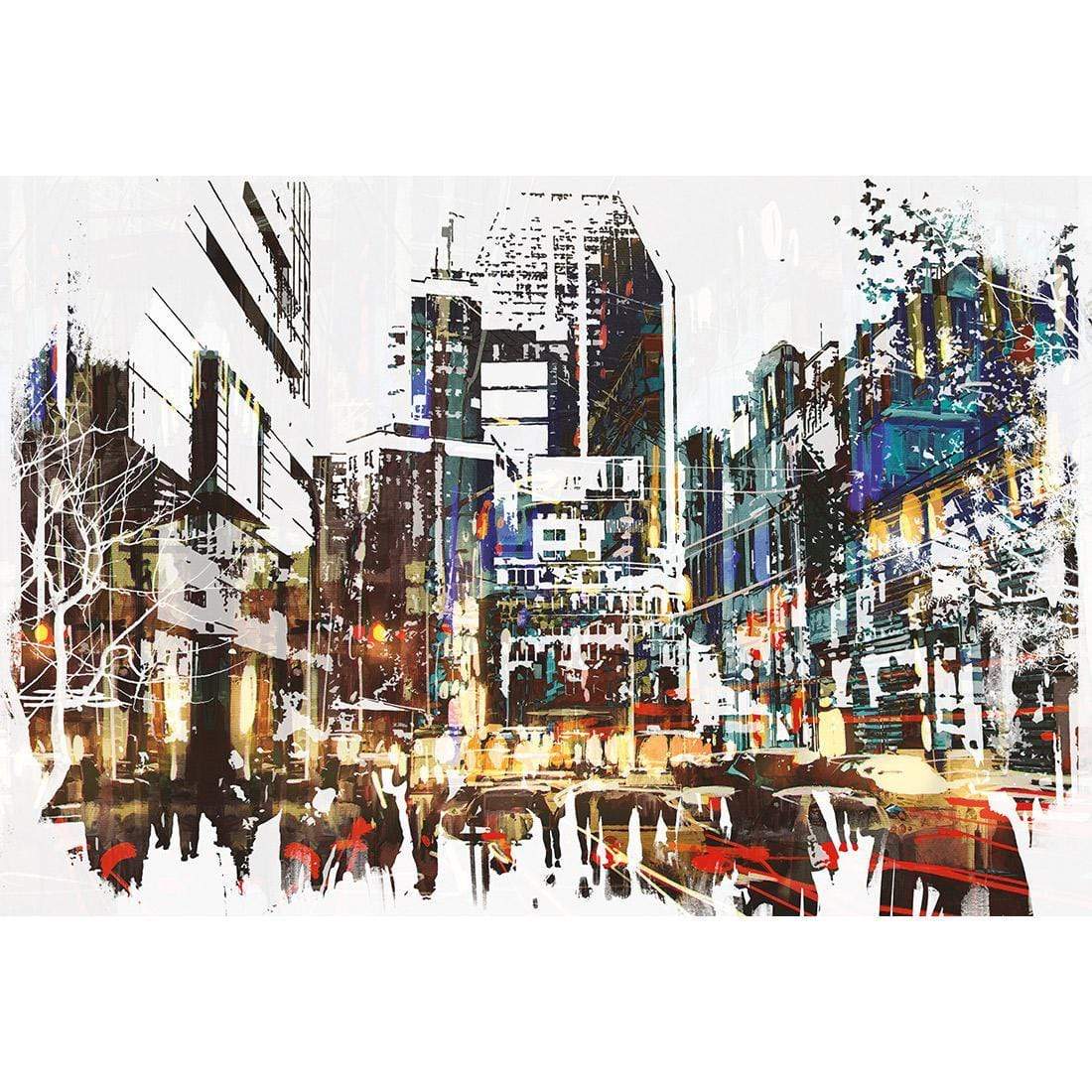 City Walk - wallart-australia - Canvas