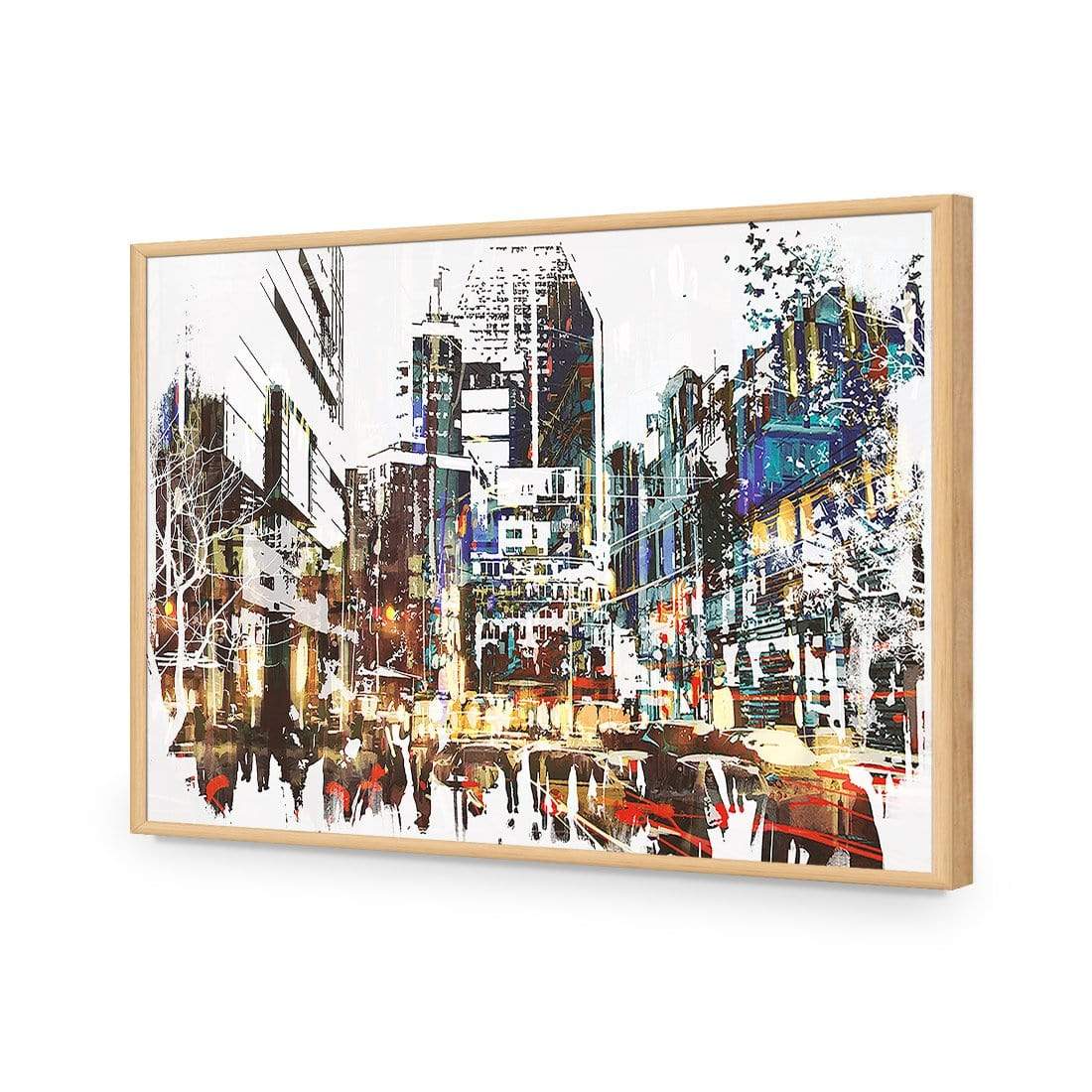 City Walk - wallart-australia - Acrylic Glass No Border