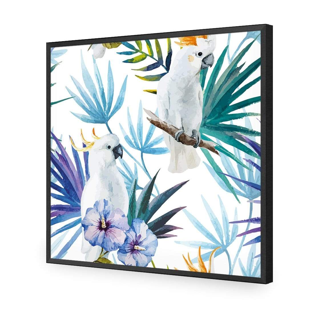 Cockatoo On High (Square) - wallart-australia - Acrylic Glass No Border