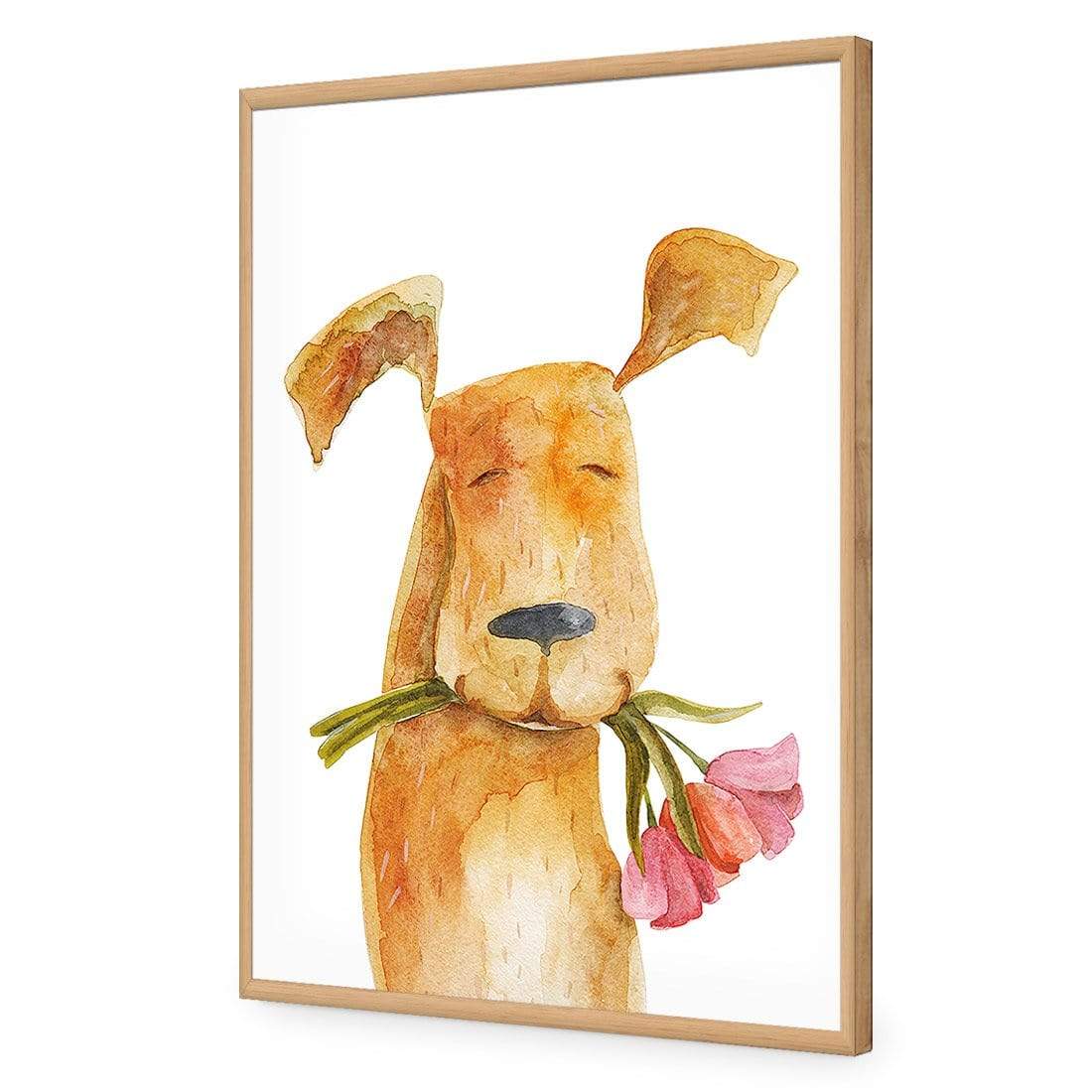 Doggy Valentine - wallart-australia - Acrylic Glass No Border