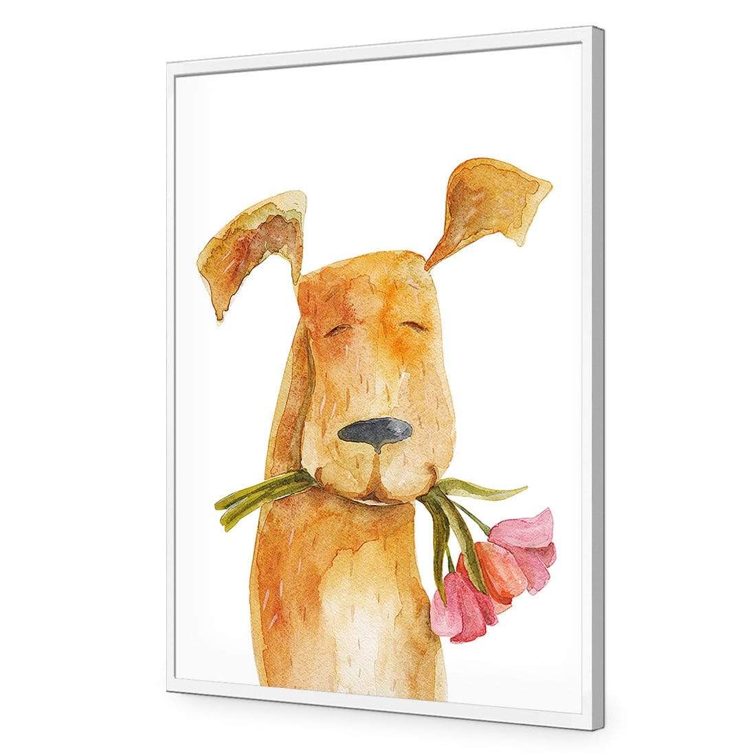 Doggy Valentine - wallart-australia - Acrylic Glass No Border