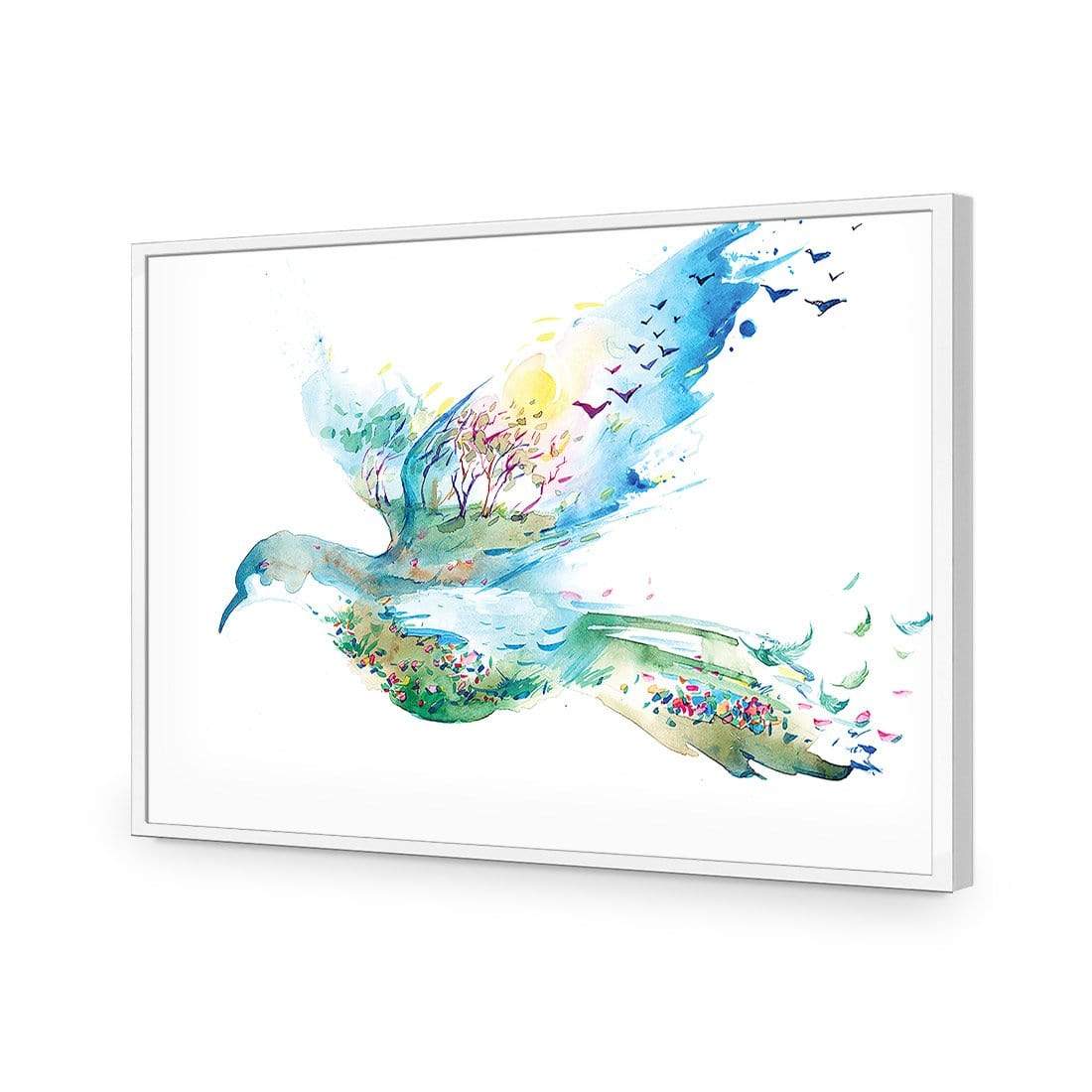 Dove of Peace - wallart-australia - Acrylic Glass No Border
