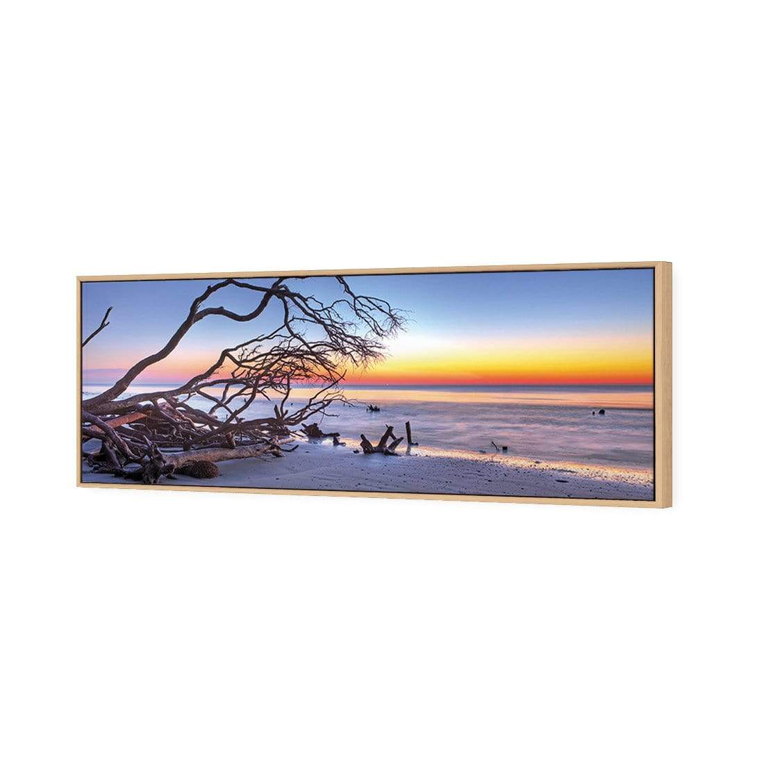 Driftwood Sunrise (Long) - wallart-australia - Canvas
