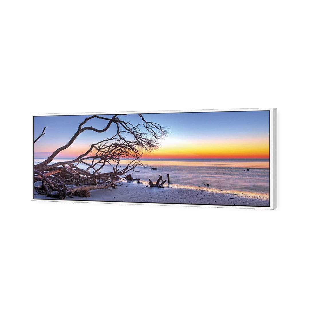 Driftwood Sunrise (Long) - wallart-australia - Canvas