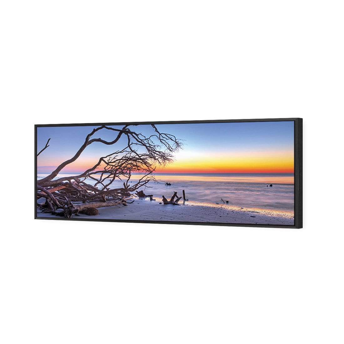 Driftwood Sunrise (Long) - wallart-australia - Canvas