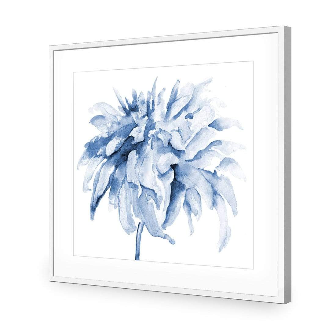 Fairy Floss, Blue (square) - wallart-australia - Acrylic Glass With Border