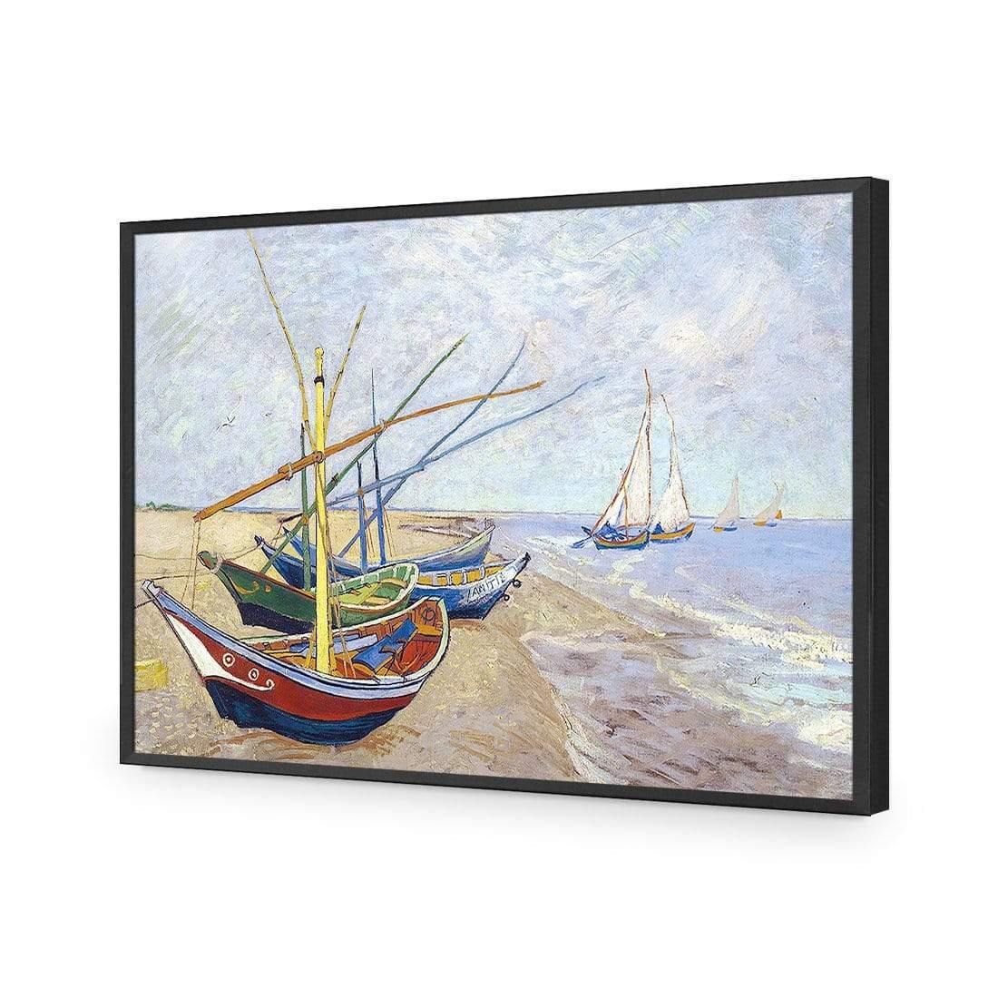 Fishing Boats at Sainte-Marie By Van Gogh - wallart-australia - Acrylic Glass No Border