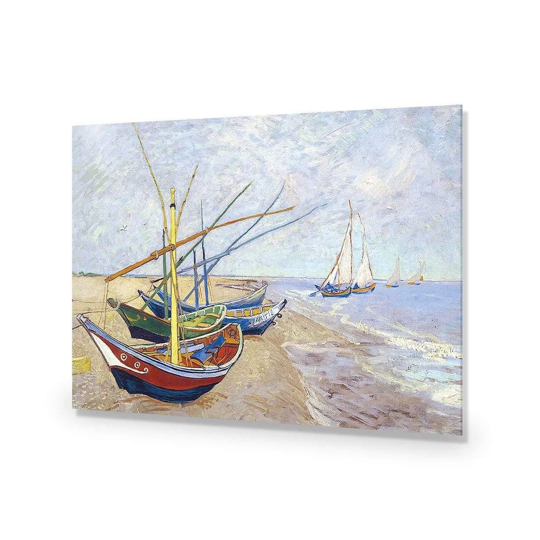 Fishing Boats at Sainte-Marie By Van Gogh - wallart-australia - Acrylic Glass No Border