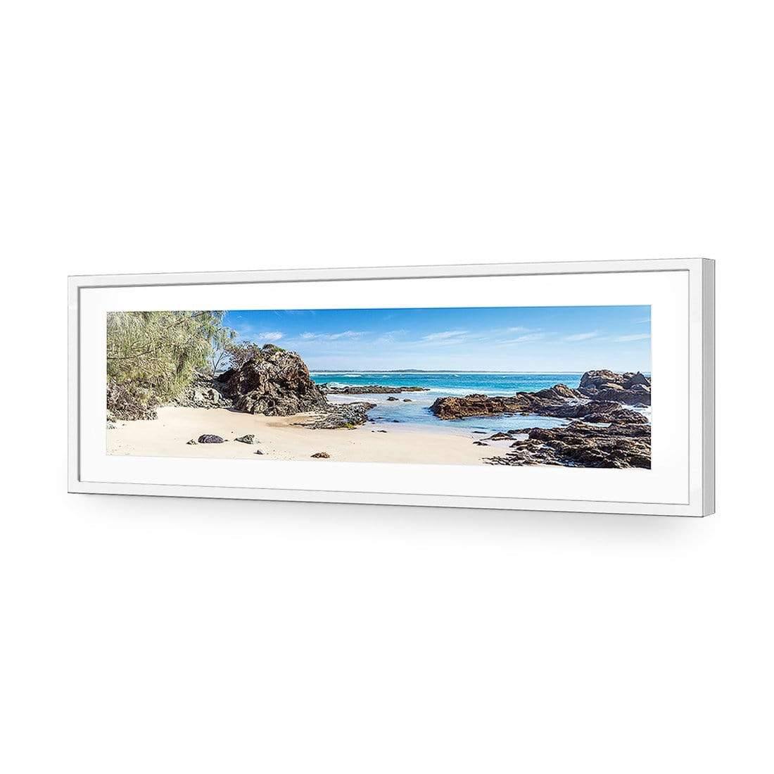 Flagstaff Lookout Beach - wallart-australia - Acrylic Glass With Border