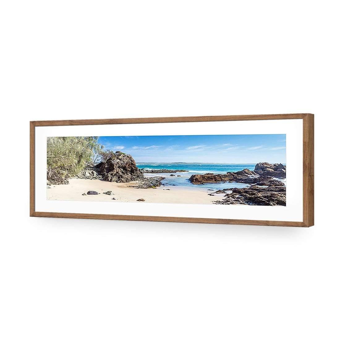 Flagstaff Lookout Beach - wallart-australia - Acrylic Glass With Border
