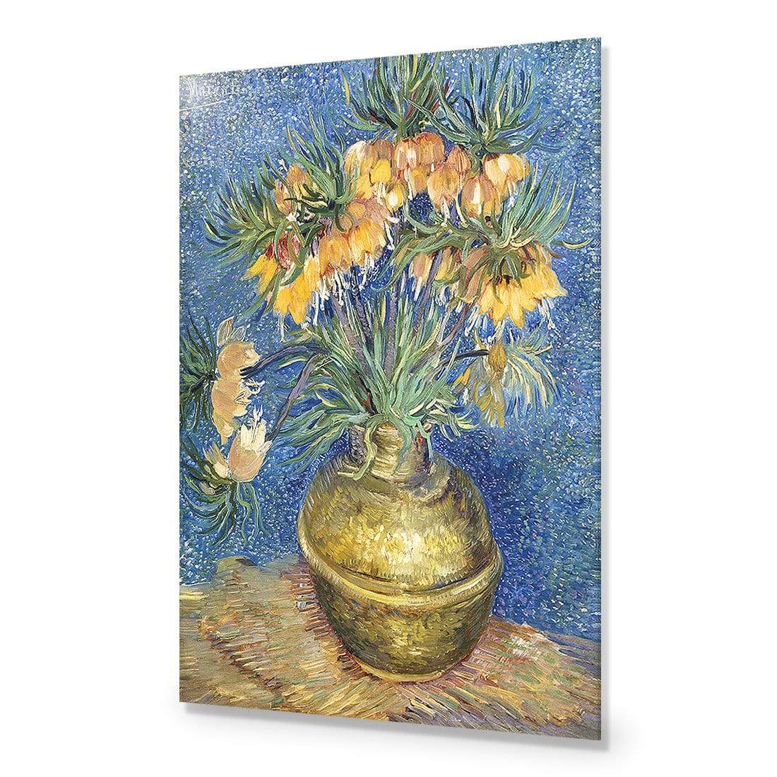 Flowers in Copper Vase By Van Gogh - wallart-australia - Canvas