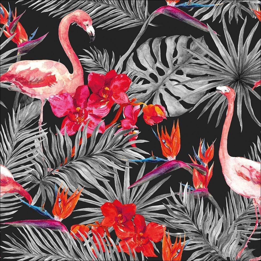 Flush Flamingos, Pink - wallart-australia - Canvas