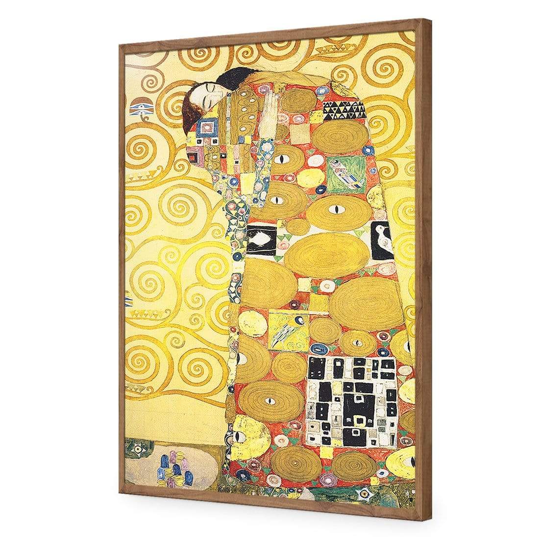 Fulfillment, Stoclet Frieze By Gustav Klimt - wallart-australia - Acrylic Glass No Border