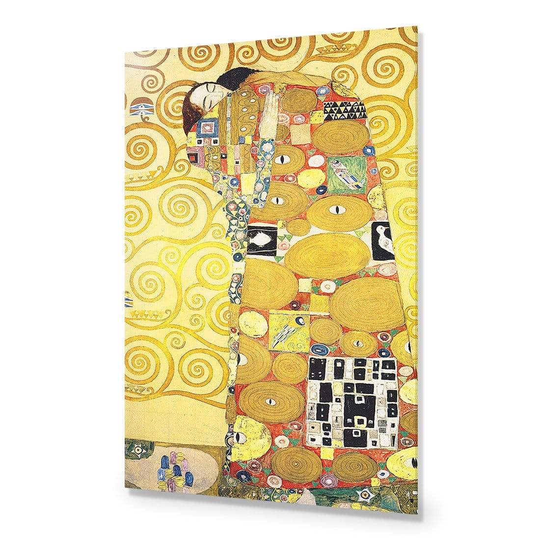 Fulfillment, Stoclet Frieze By Gustav Klimt - wallart-australia - Acrylic Glass No Border