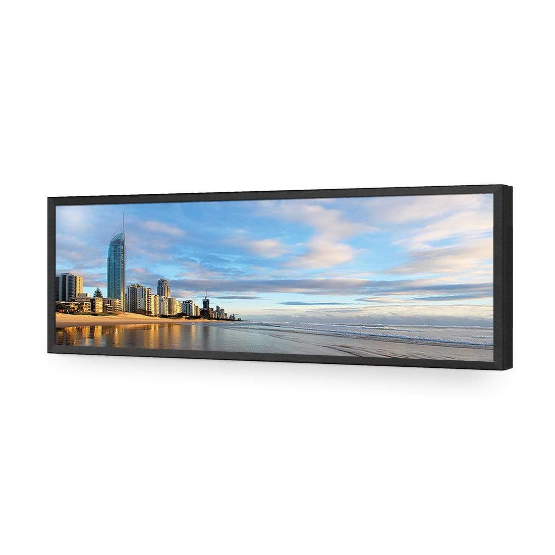 Gold Coast Panoramic, Original (long) - wallart-australia - Acrylic Glass No Border
