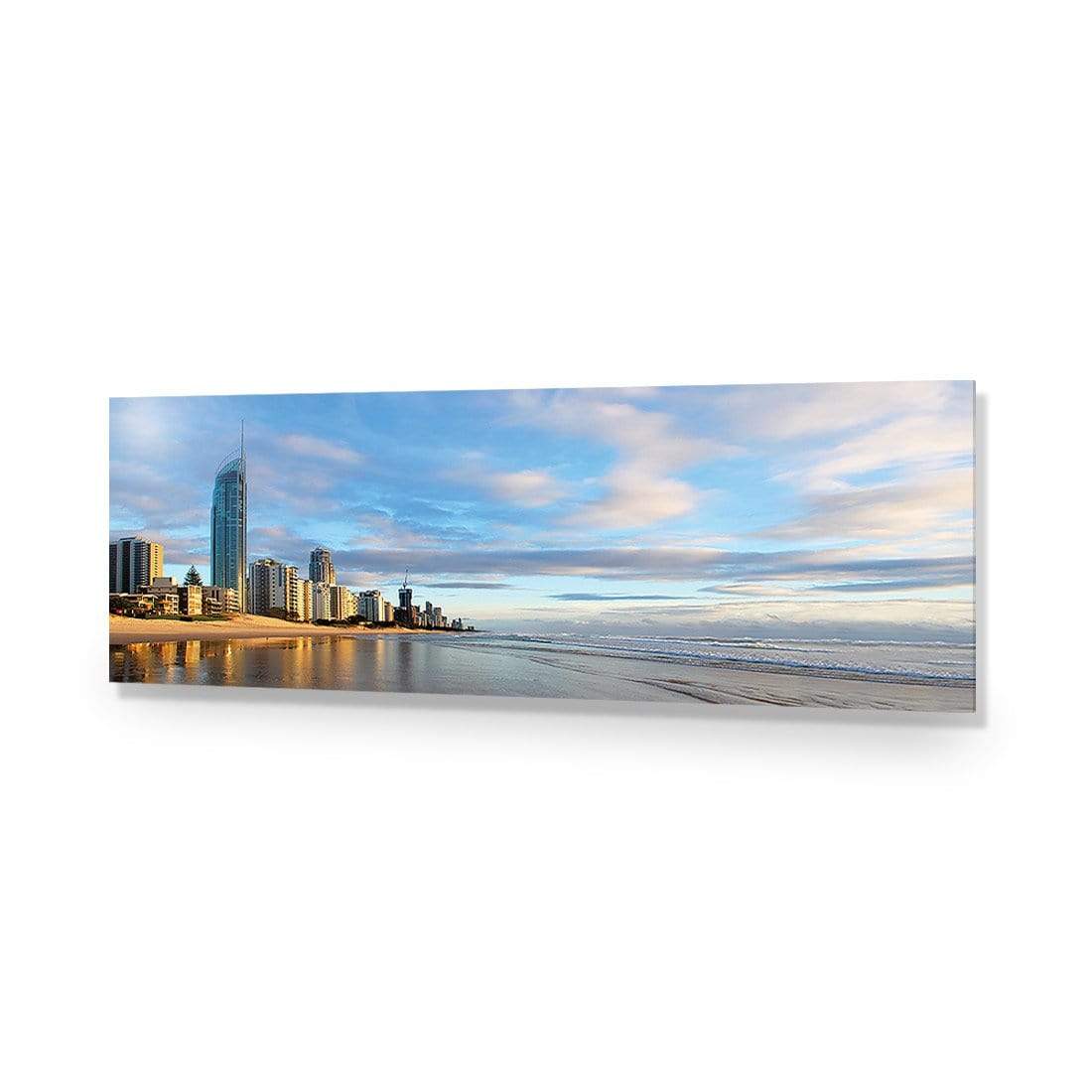Gold Coast Panoramic, Original (long) - wallart-australia - Acrylic Glass No Border
