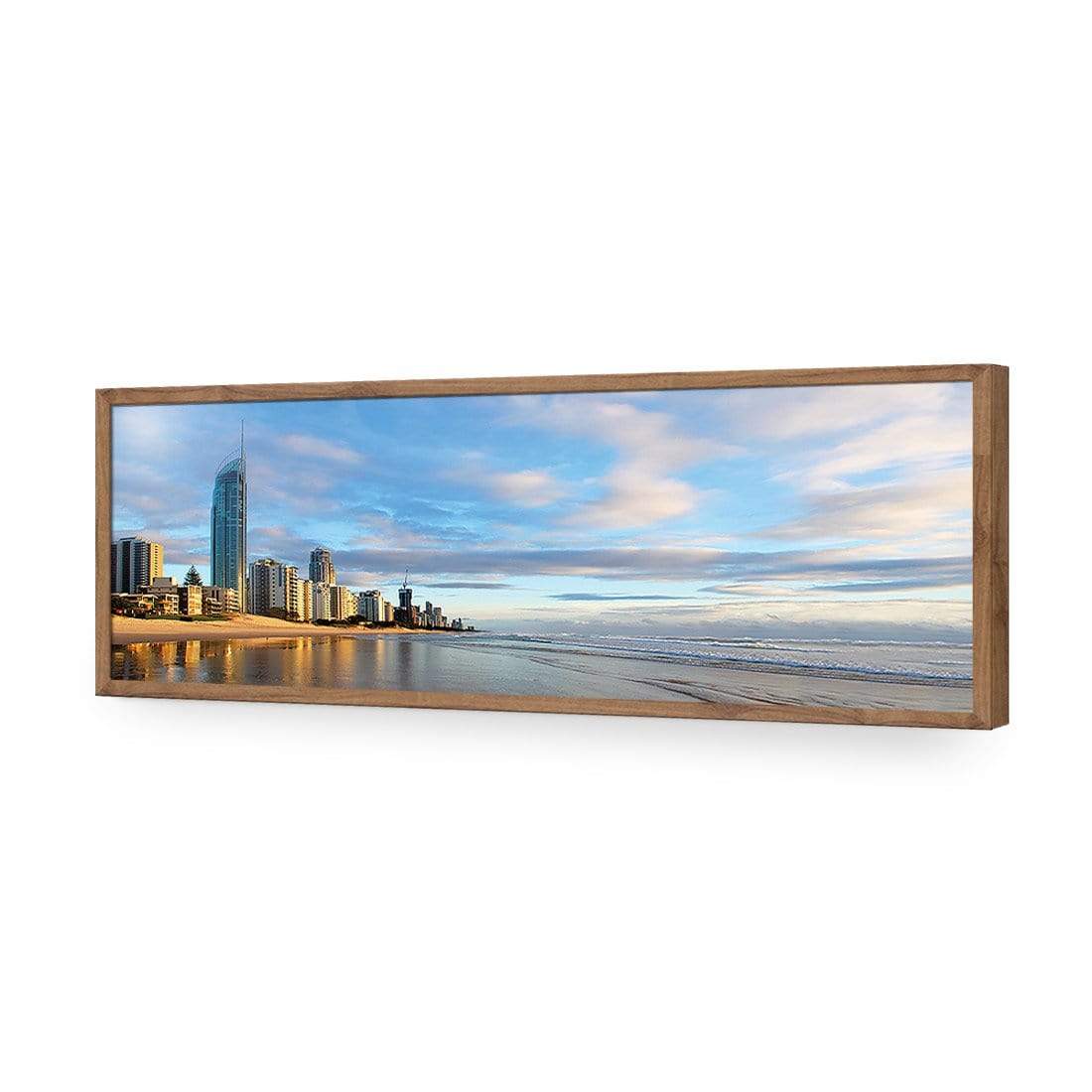 Gold Coast Panoramic, Original (long) - wallart-australia - Acrylic Glass No Border