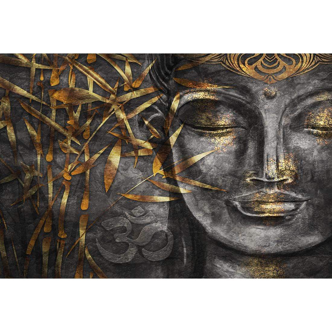 Gold Leafed Buddha 2 - wallart-australia - Canvas