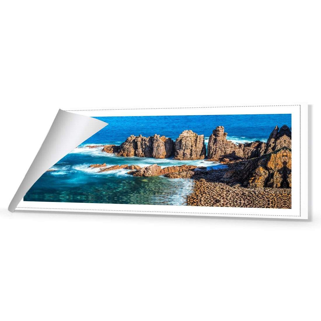Great Ocean Road Pinnacles (Long) - wallart-australia - Canvas
