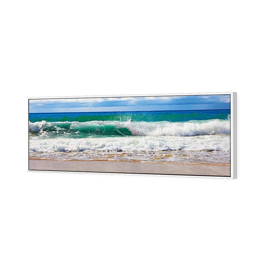 Green Wave (Long) - wallart-australia - Canvas