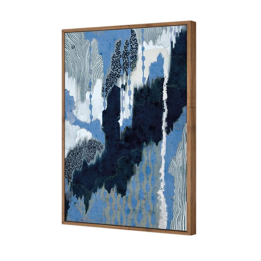 Hampton Cloudy, Blue - wallart-australia - Canvas