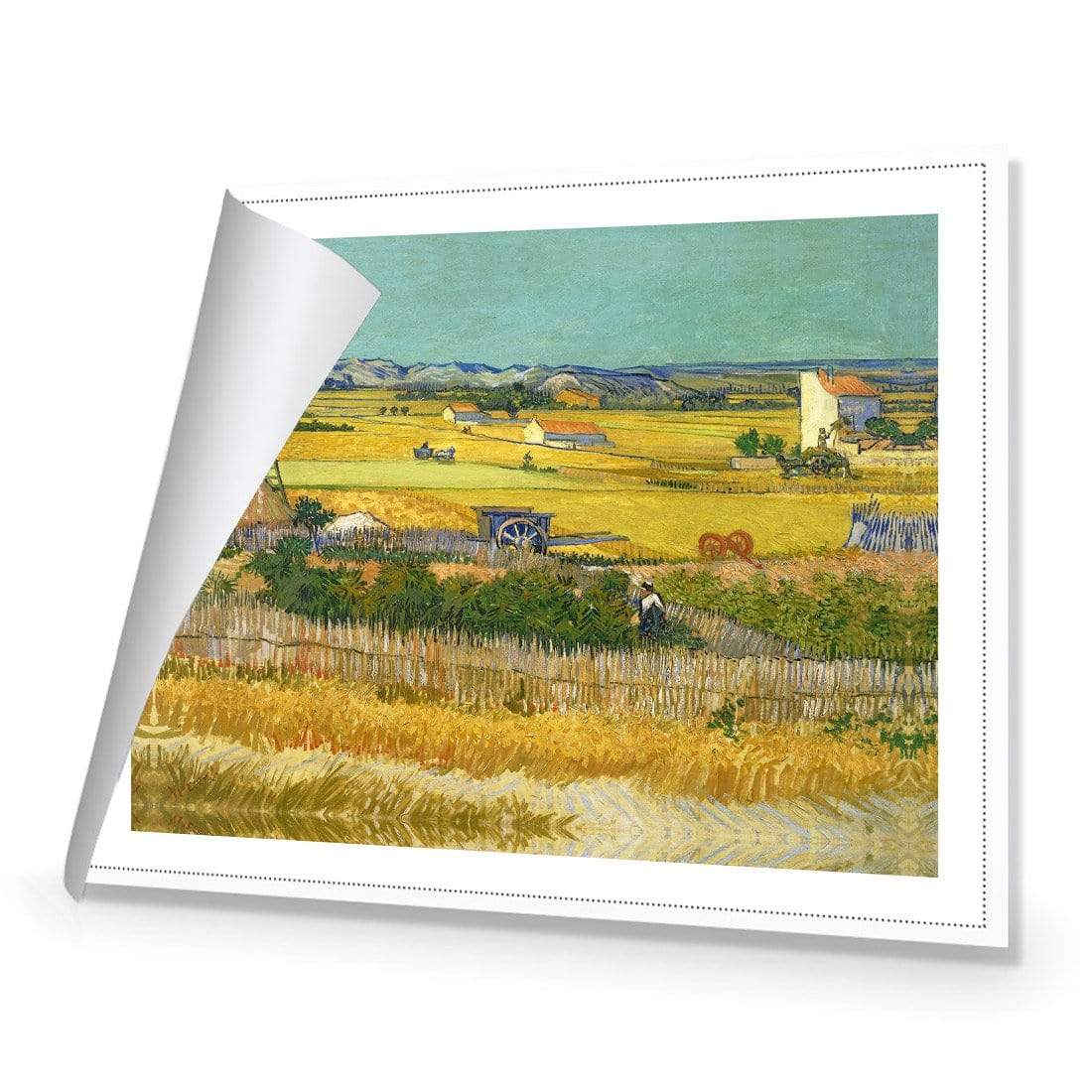 Harvest By Van Gogh - wallart-australia - Canvas
