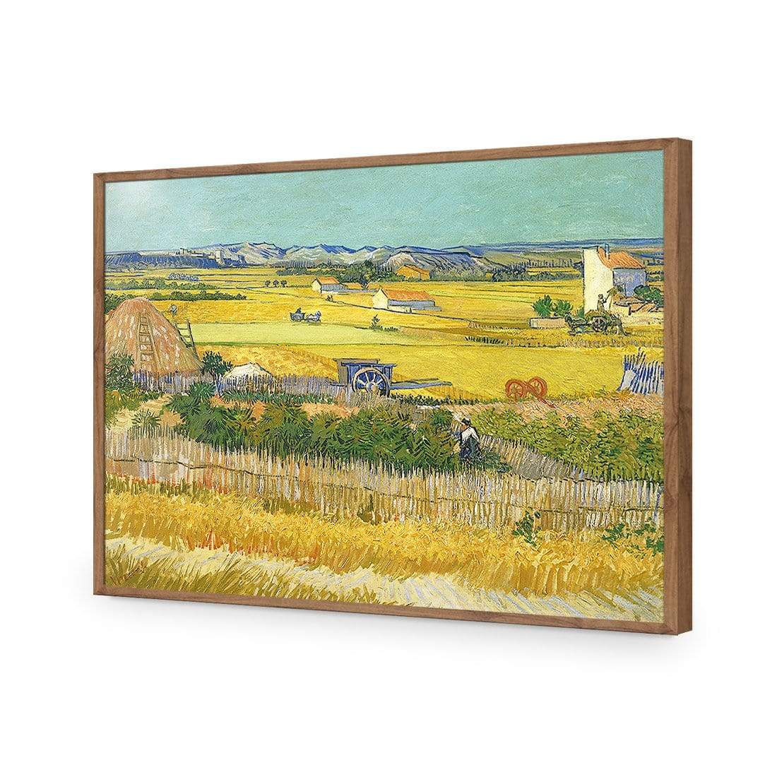 Harvest By Van Gogh - wallart-australia - Acrylic Glass No Border