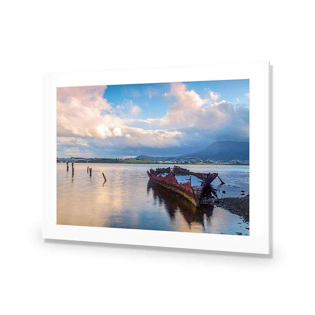 Hobart TAS, By Stuart Millen - wallart-australia - Acrylic Glass With Border
